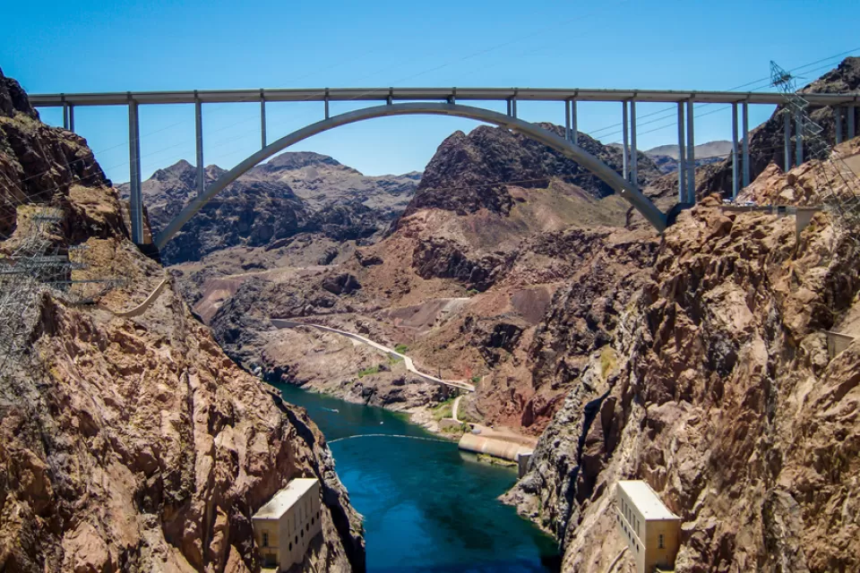 Hoover Dam Downstream
